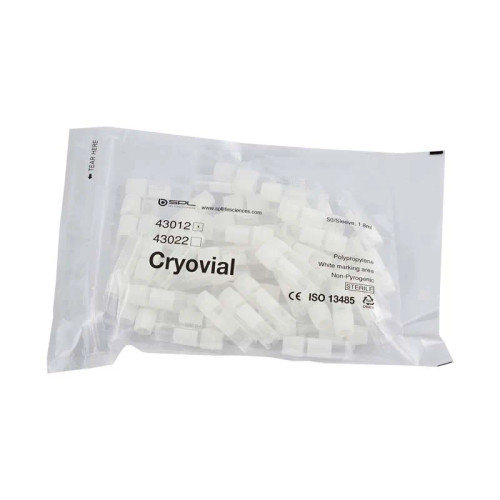 خرید کرایوویال ۱/۸ سی سی بسته ۵۰ عددی SPL کره ای استریل