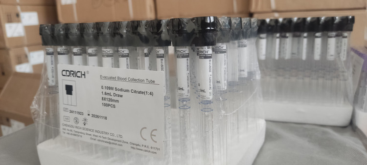 خرید لوله خونگیری وکیوم خلأ ESR دستگاهی ۱.۶ میلی