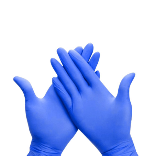 خرید دستکش نیتریل آبی سایز اسمال اچ دی