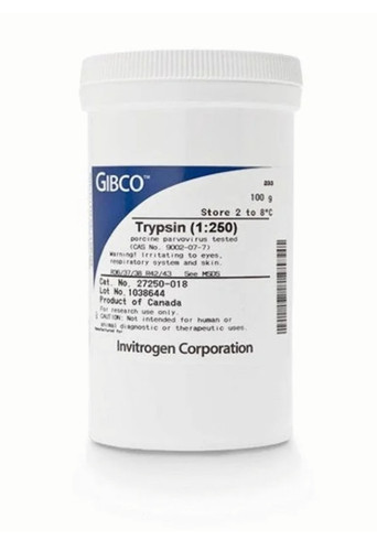 خرید پودر تریپسین ۱:۲۵ گیبکو