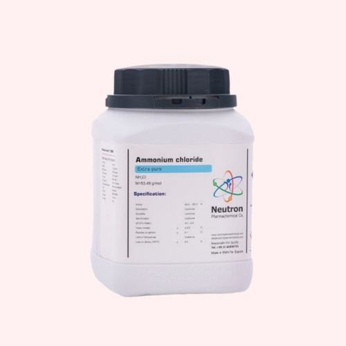 خرید آمونیوم کلراید گرید Extra pure وزن یک کیلوگرم