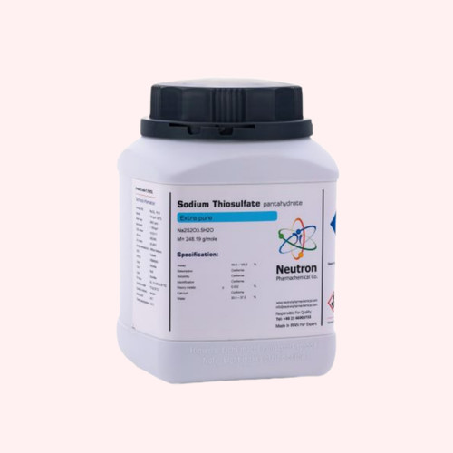 خرید سدیم تیوسولفات گرید Extra pure برند نوترون وزن یک کیلوگرم