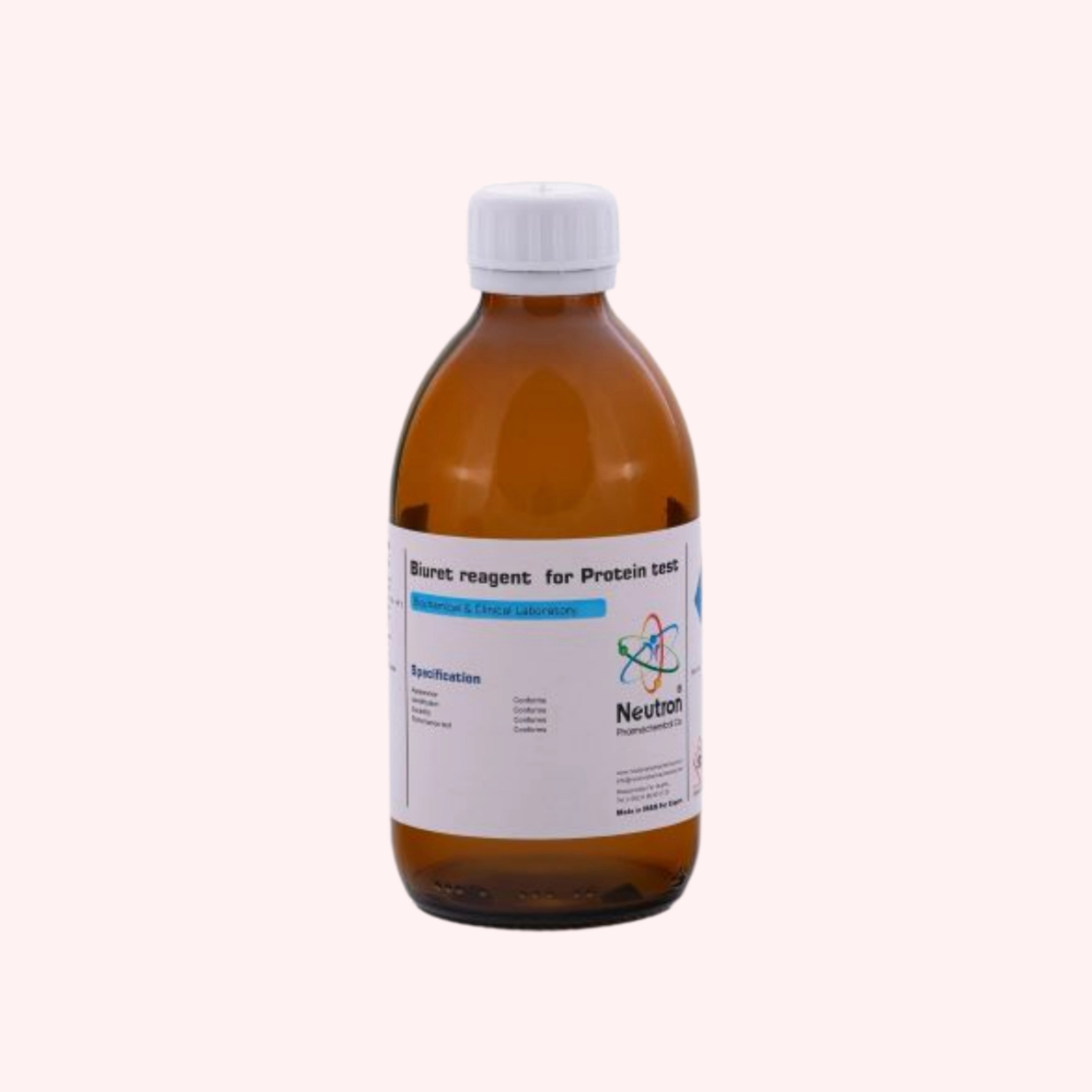 خرید محلول بیوره گرید Biological Clinical Laboratory  حجم ۲۵۰سی سی