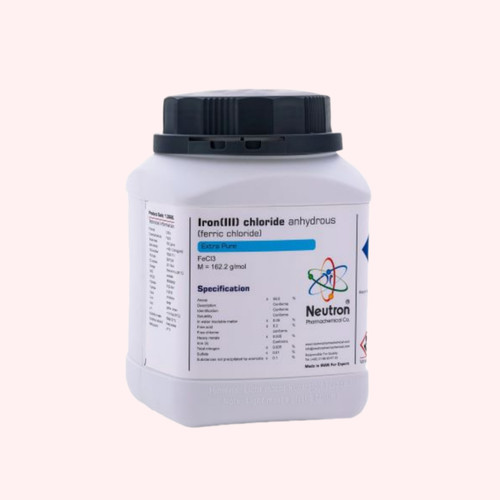 خرید کلرید آهن خشک گرید Extra pure وزن یک کیلوگرم