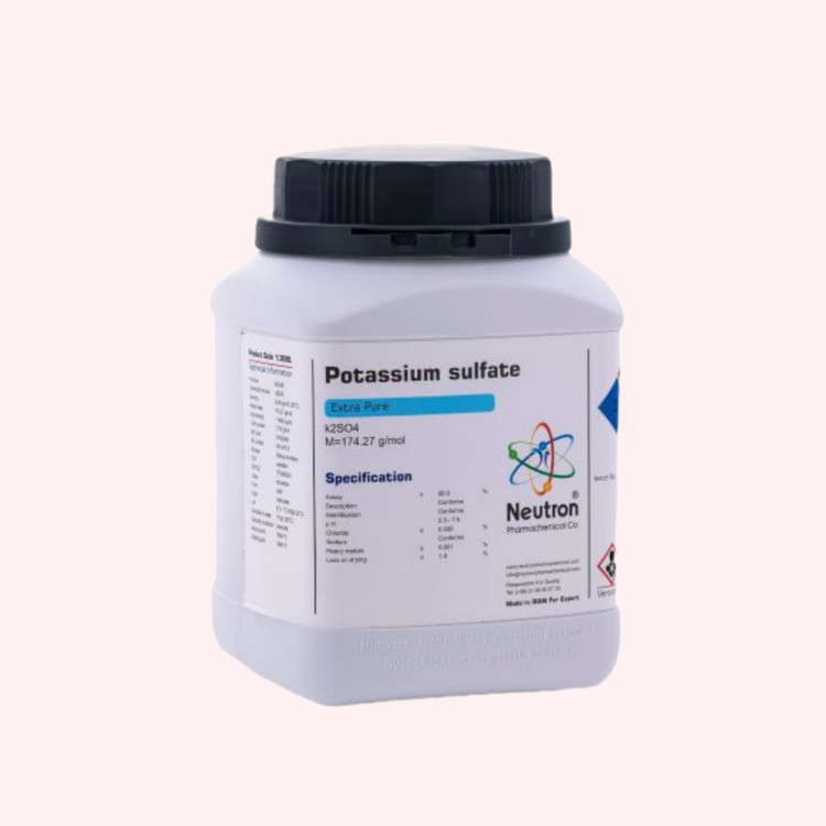 خرید سولفات پتاسیم گرید Extra pure وزن یک کیلوگرم