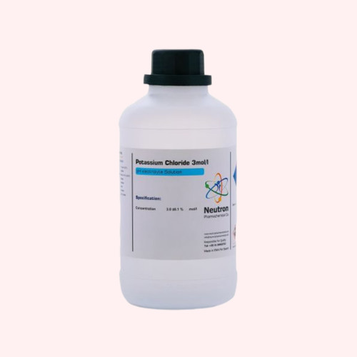 خرید پتاسیم کلراید سه مولار گرید PH electrolyte حجم۲۵۰ سی سی
