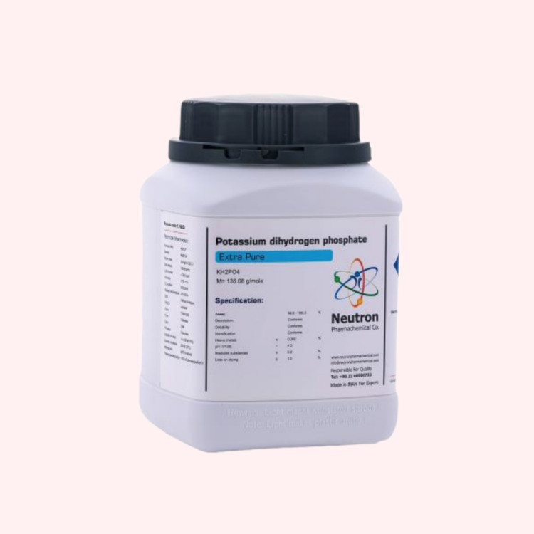 خرید پتاسیم دی هیدروژن فسفات گرید extra pure وزن یک کیلوگرم