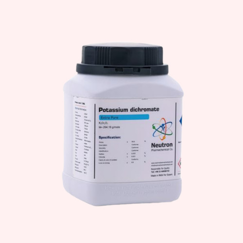 خرید پتاسیم دی کرومات گرید Extra pure وزن یک کیلوگرم