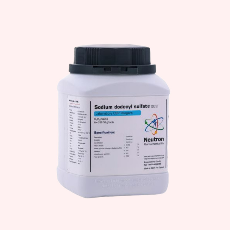خرید سدیم دودسیل سولفات SLS گرید Usp برند نوترون وزن یک کیلوگرم