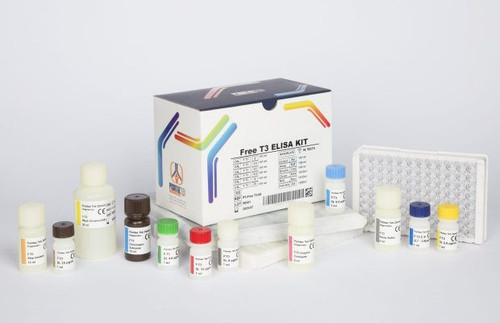 خرید کیت الایزا ۹۶ تستی Free T3 پنل تیروئیدی