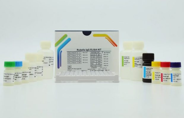 خرید سریع کیت ۹۶ تستی الایزا Rubella IgG پنل تورچ