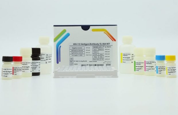 خرید کیت الایزا ۹۶ تستی پیشتاز طب (HIV 1&2 Ag-Ab (4th gen