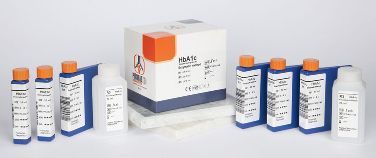 خرید کیت Hb A1c حجم 140 میلی فرمت HIT 917
