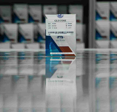 خرید کیت بیوشیمی گلوکز PTS حجم ۲۴۰ میلی