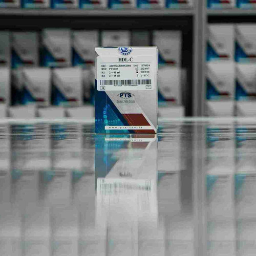 خرید کیت بیوشیمی HDL-C برند PTS حجم ۱۲۰ میلی