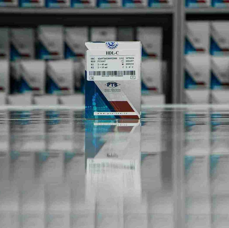 خرید کیت بیوشیمی HDL-C برند PTS حجم ۱۲۰ میلی