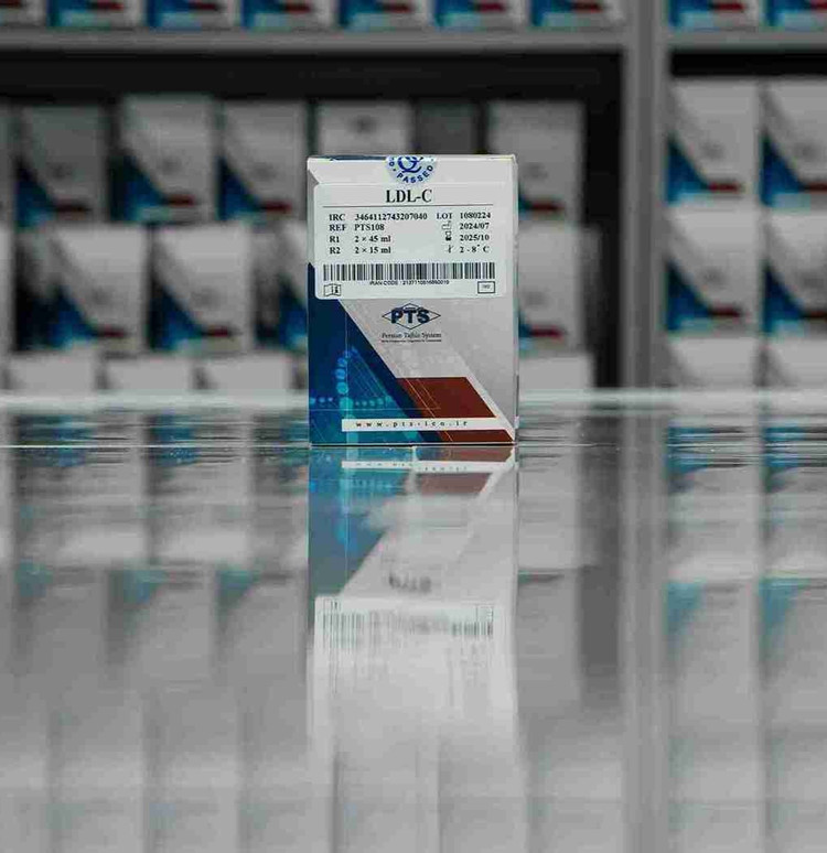 خرید کیت بیوشیمی LDL-C برند PTS حجم ۱۲۰ میلی