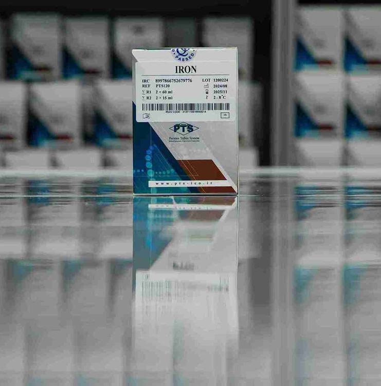 خرید کیت بیوشیمی آهن PTS حجم ۱۵۰ میلی لیتر