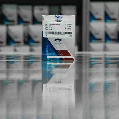 خرید کیت بیوشیمی TIBC برند PTS حجم ۶۶ میلی لیتر