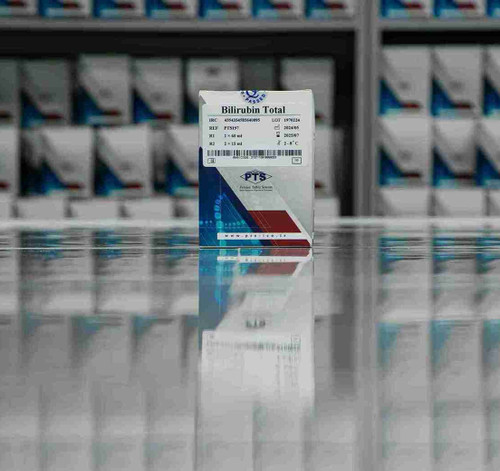 خرید کیت بیوشیمی توتال بیلی روبین ۱۵۰ میلی PTS