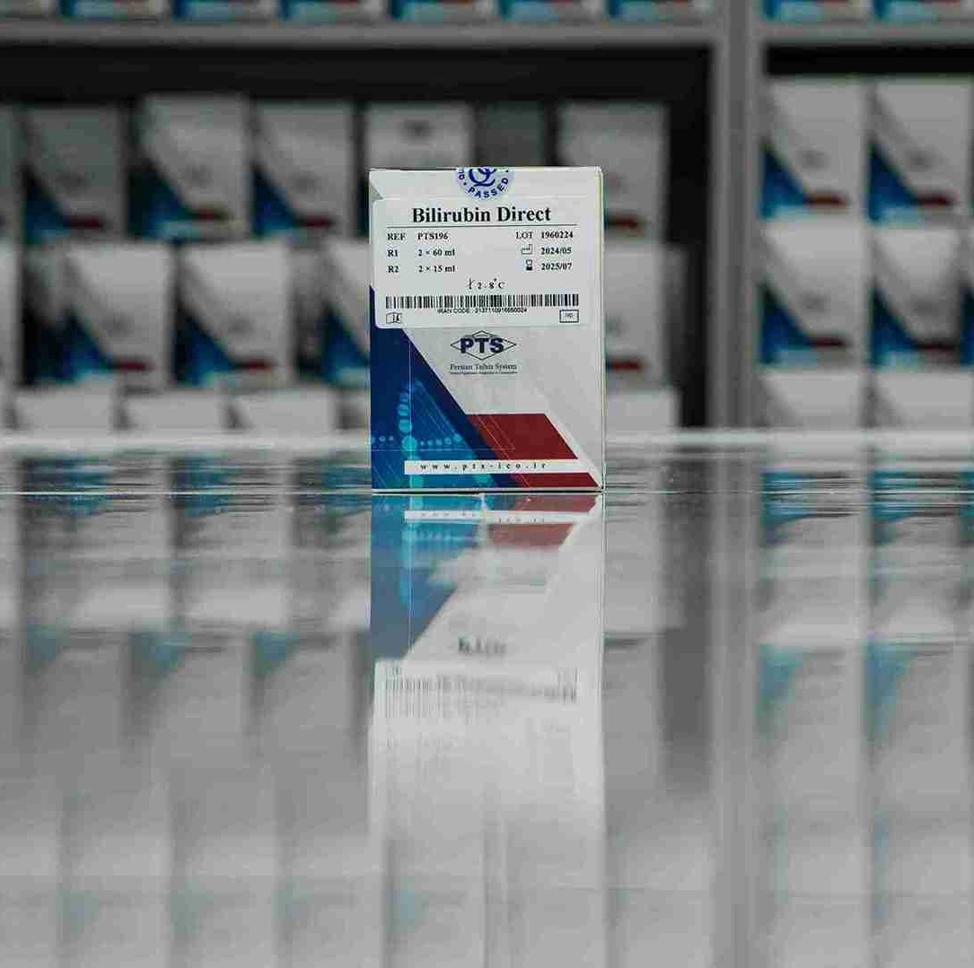 خرید کیت بیوشیمی دایرکت بیلی روبین PTS حجم ۱۵۰ میلی لیتر