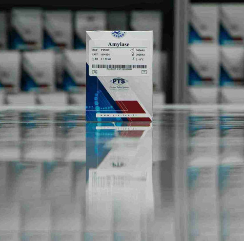 خرید کیت بیوشیمی آمیلاز PTS حجم ۱۰۰ میلی لیتر