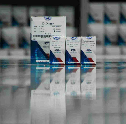 کیت بیوشیمی D-Dimer برند PTS حجم ۴۰ میلی