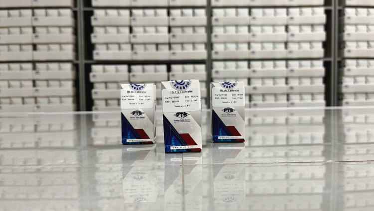 خرید کالیبراتور Hb A1c برند PTS حجم ۲ میلی