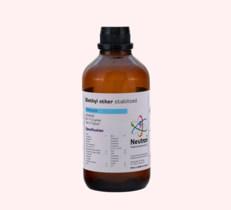خرید دی اتیل اتر گرید Extra pure برند نوترون