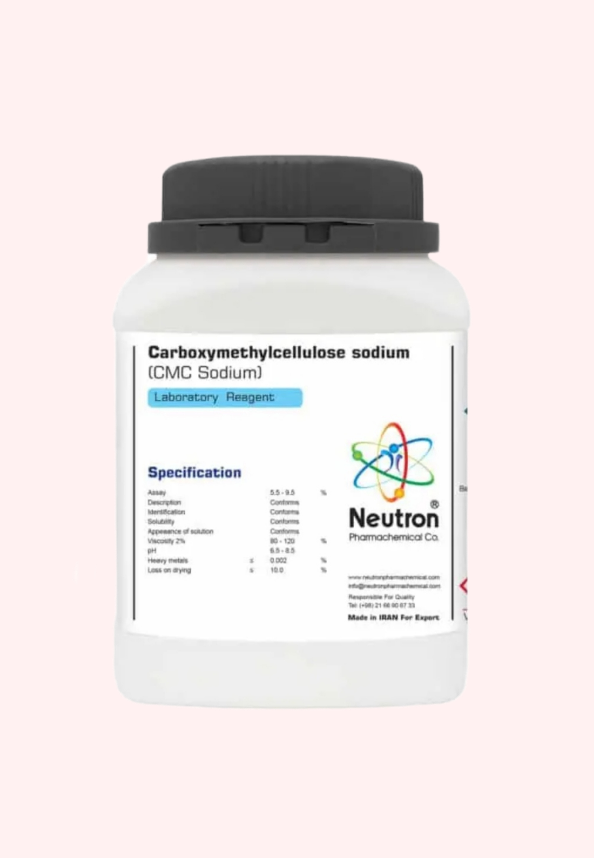 خرید کربوکسی متیل سلولز گرید Laboratory برند نوترون