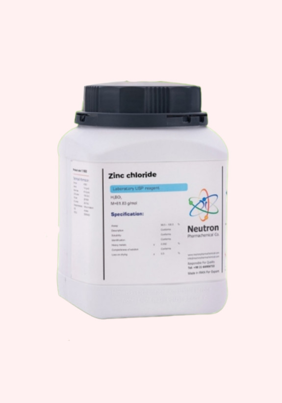 خرید کلرید روی گرید Extra pure برند نوترون