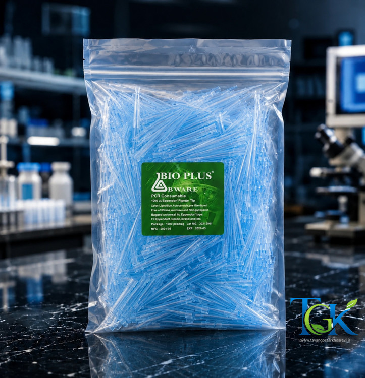 سرسمپلر آبی DNase & RNase free استریل بسته ۵۰۰عددی برند bioplus