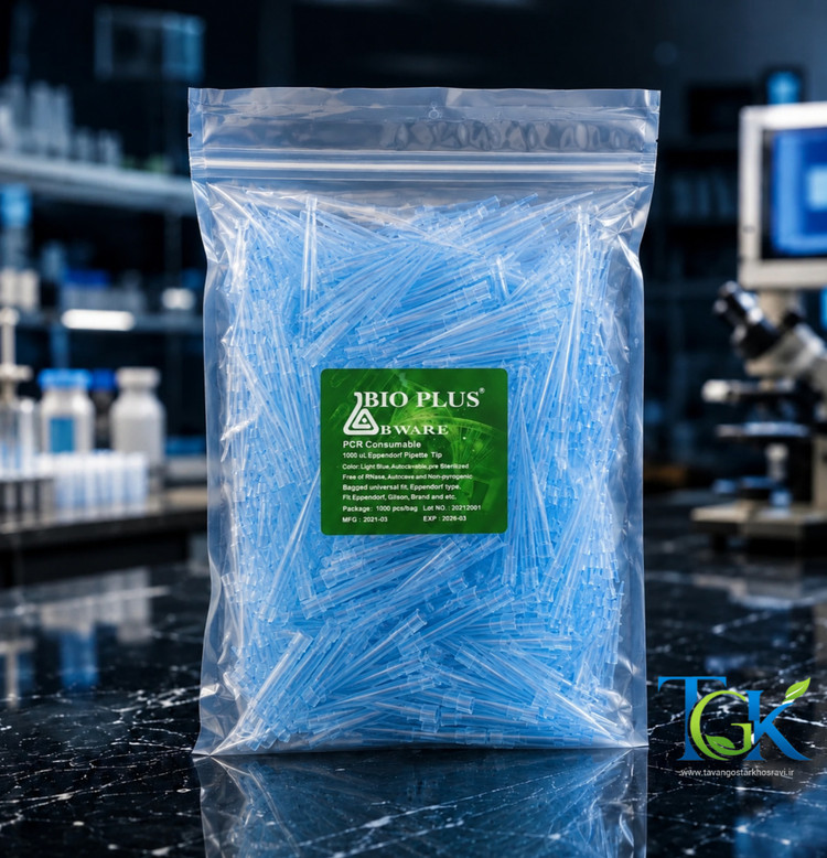 سرسمپلر آبی DNase & RNase free استریل بسته ۵۰۰عددی برند bioplus