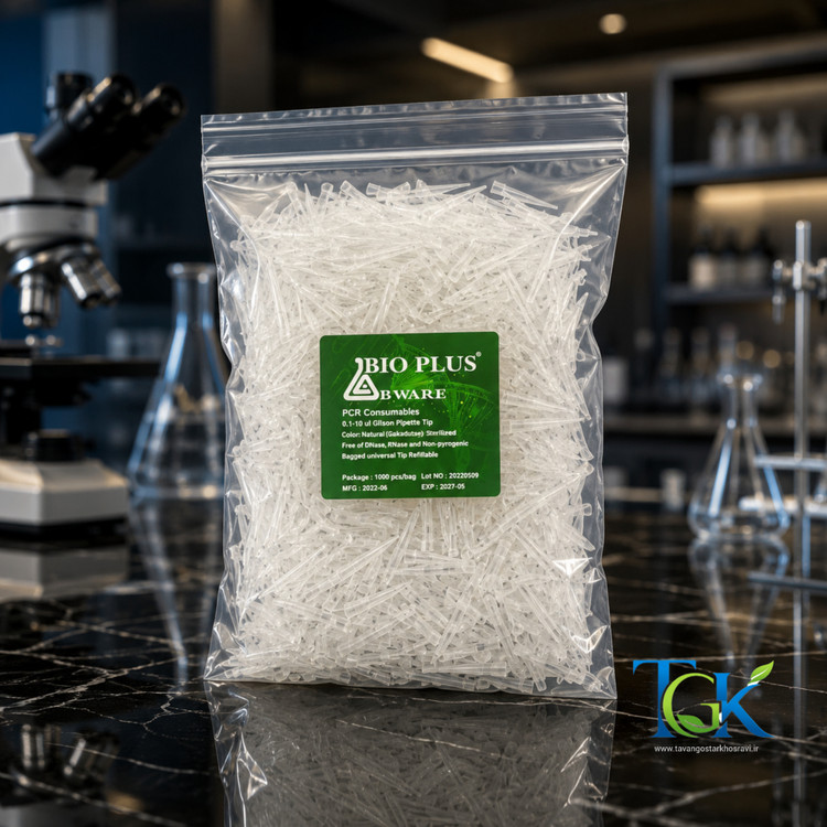 سرسمپلر کریستالی کوتاه DNase & RNase free استریل ۱۰۰۰عددی bioplus