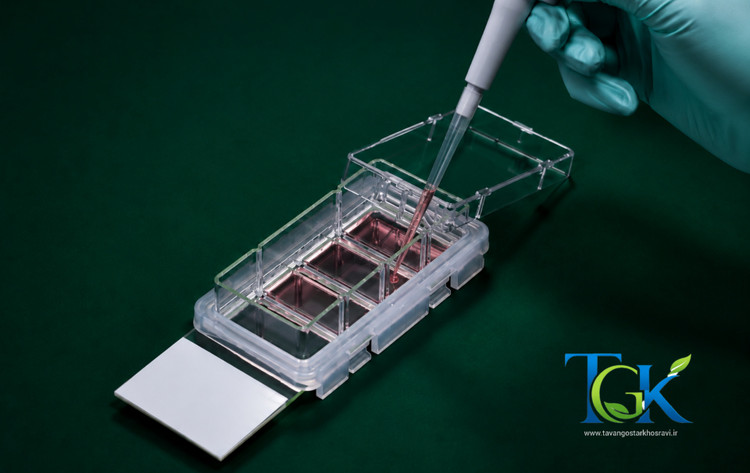 Cell Culture slide 8 well Glass