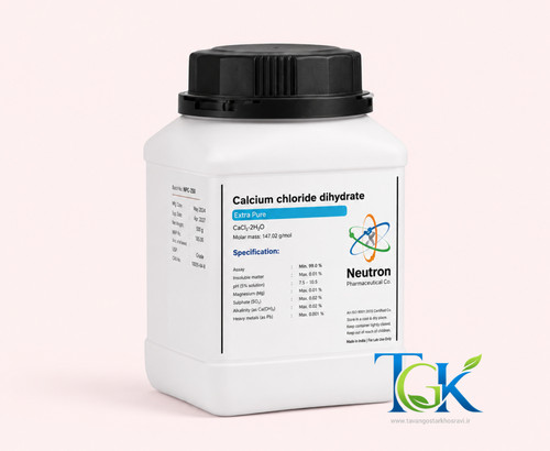 کلسیم کلراید دی هیدرات گرید Extra pure برند نوترون