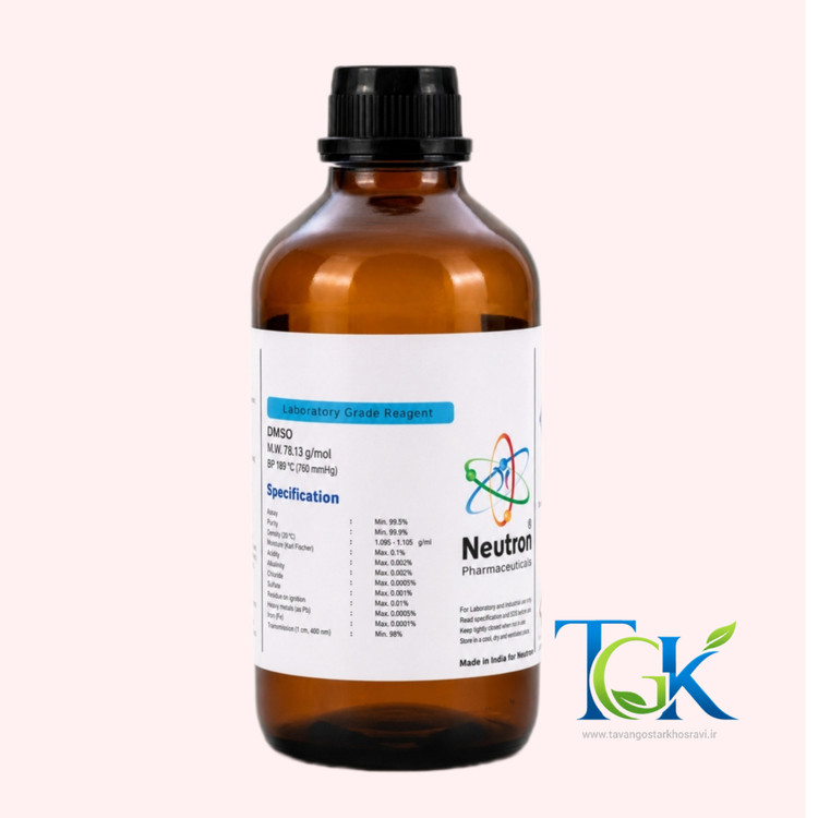 اسید کلریدریک ۱ نرمال گرید Titrasole برند نوترون حجم یک لیتری پلاستیکی