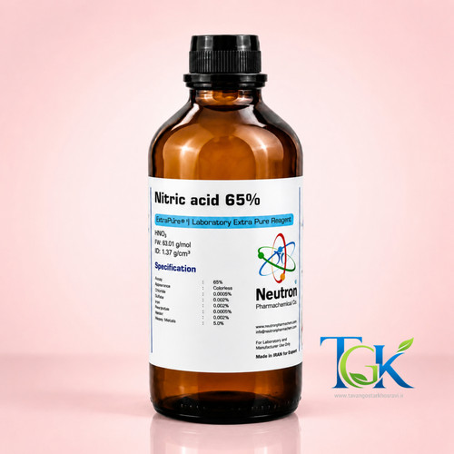 اسید نیتریک ۶۵٪ گرید Extra pure برند نوترون