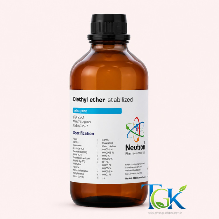 دی اتیل اتر گرید Extra pure برند نوترون