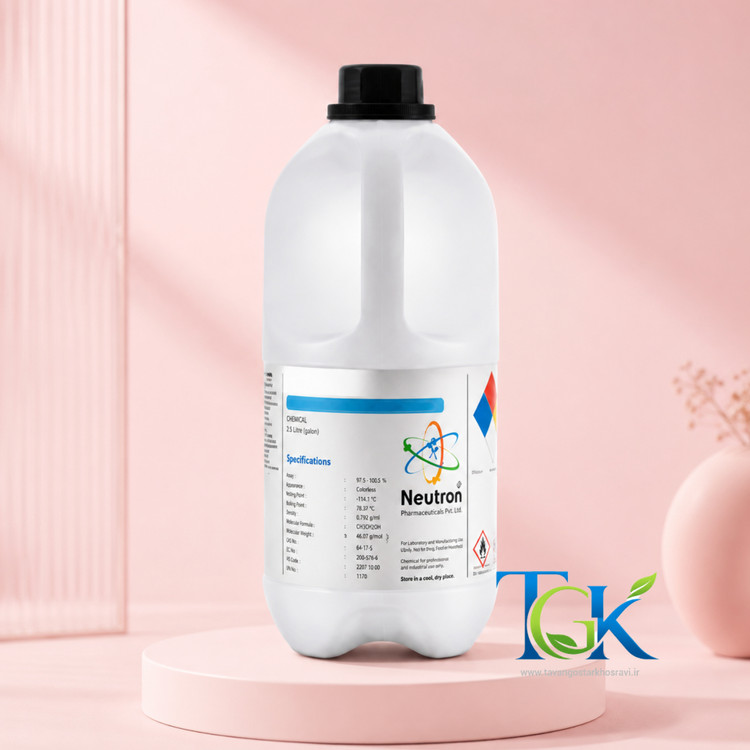 اسید لاکتیک گرید Extra pure برند نوترون حجم ۲.۵ لیتری پلاستیکی