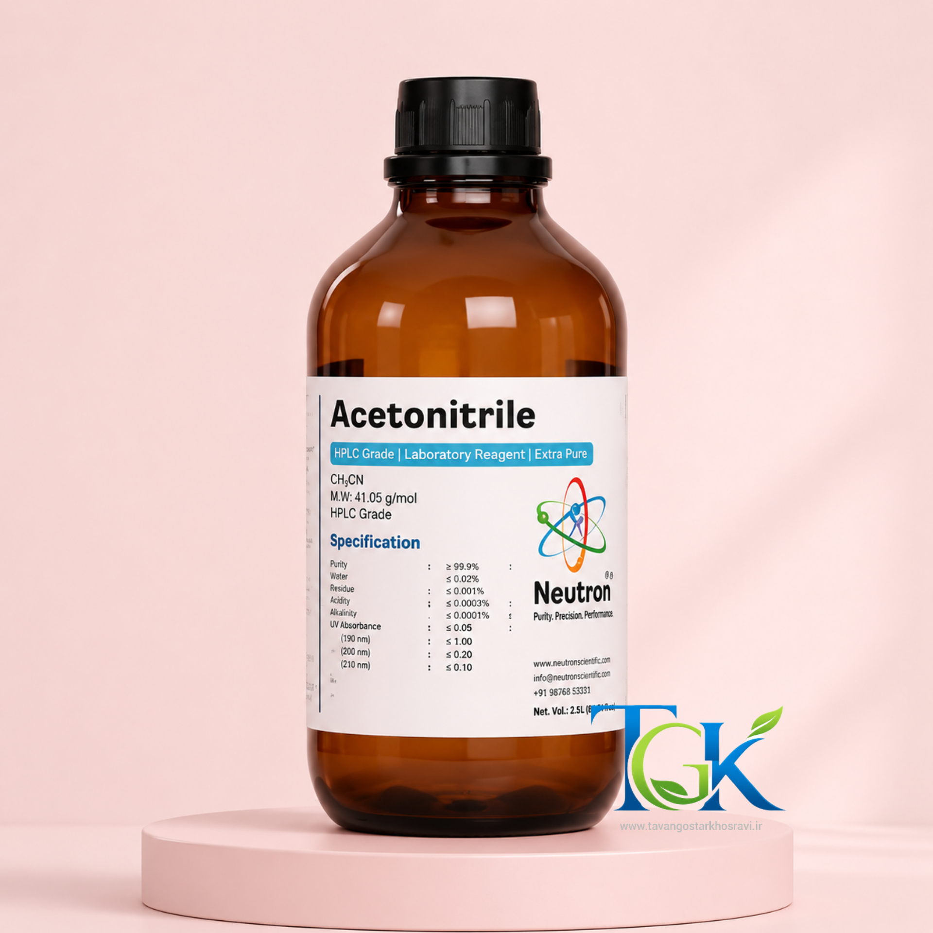 استونیتریل گرید HPLC برند نوترون