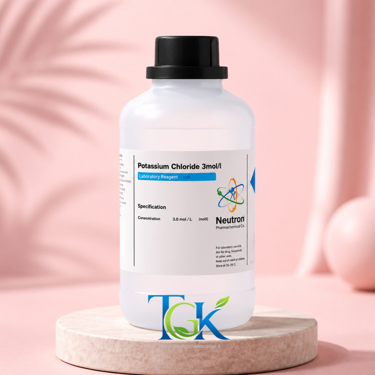 پتاسیم کلراید سه مولار گرید PH electrolyte solution برند نوترون حجم ۲۵۰ml