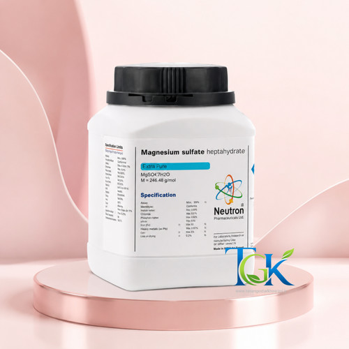 سولفات منیزیم ۷ آبه گرید Extra pure وزن یک کیلوگرم برند نوترون