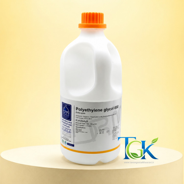 پلی اتیلن گلایکول ۶۰۰ گرید Extra pure برند دکتر مجللی