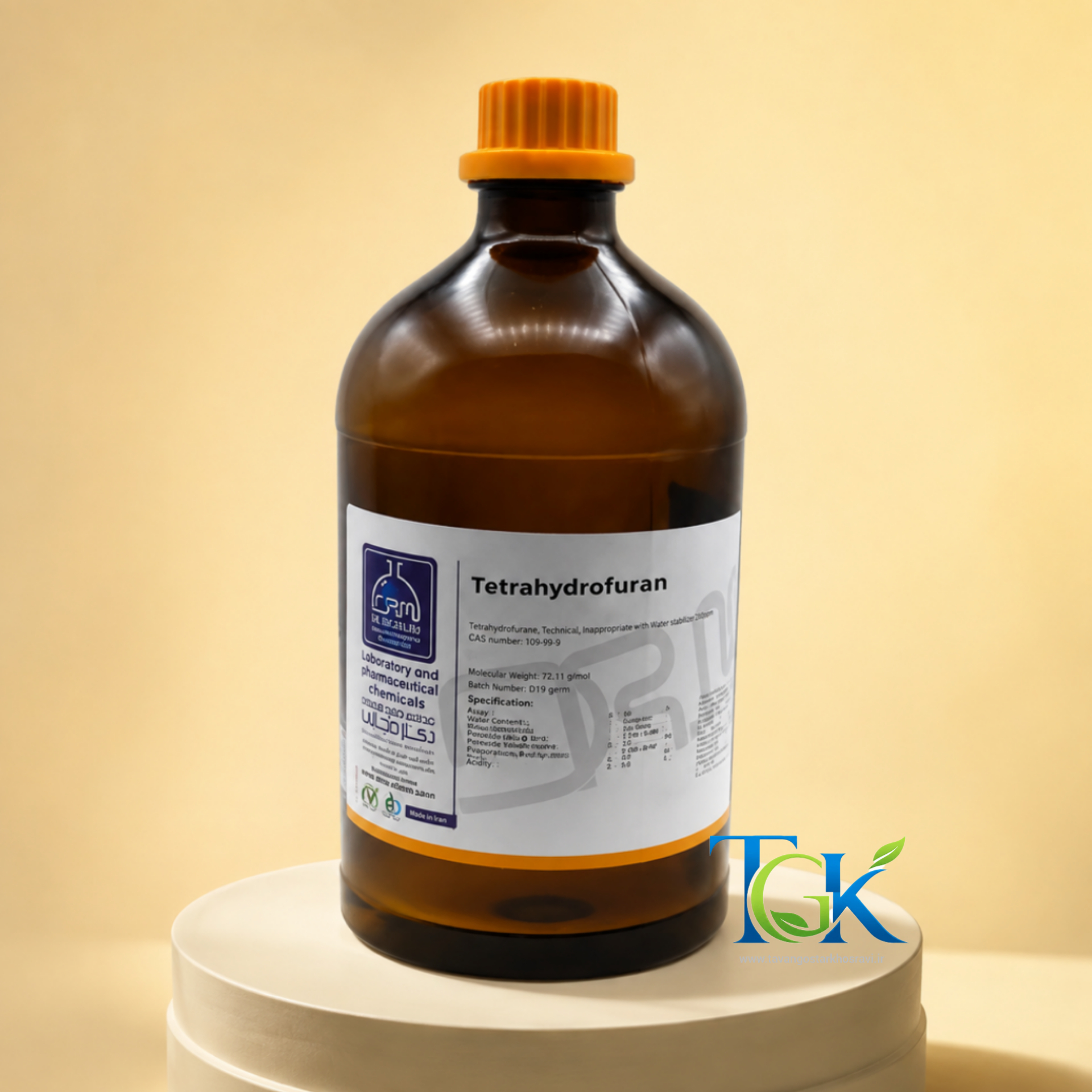 تتراهیدروفوران گرید Extra pure برند دکتر مجللی